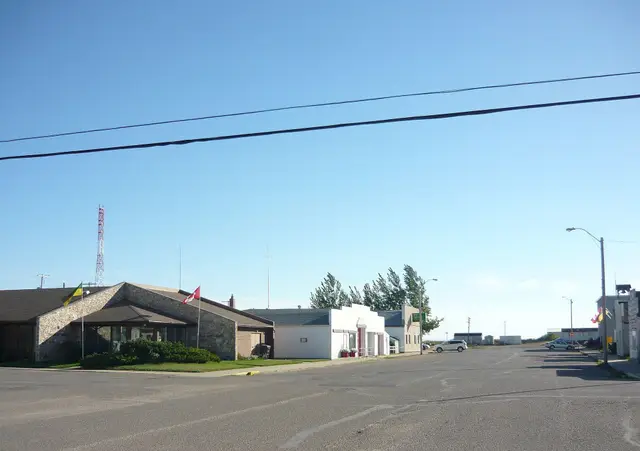 Town Office and Main Street
